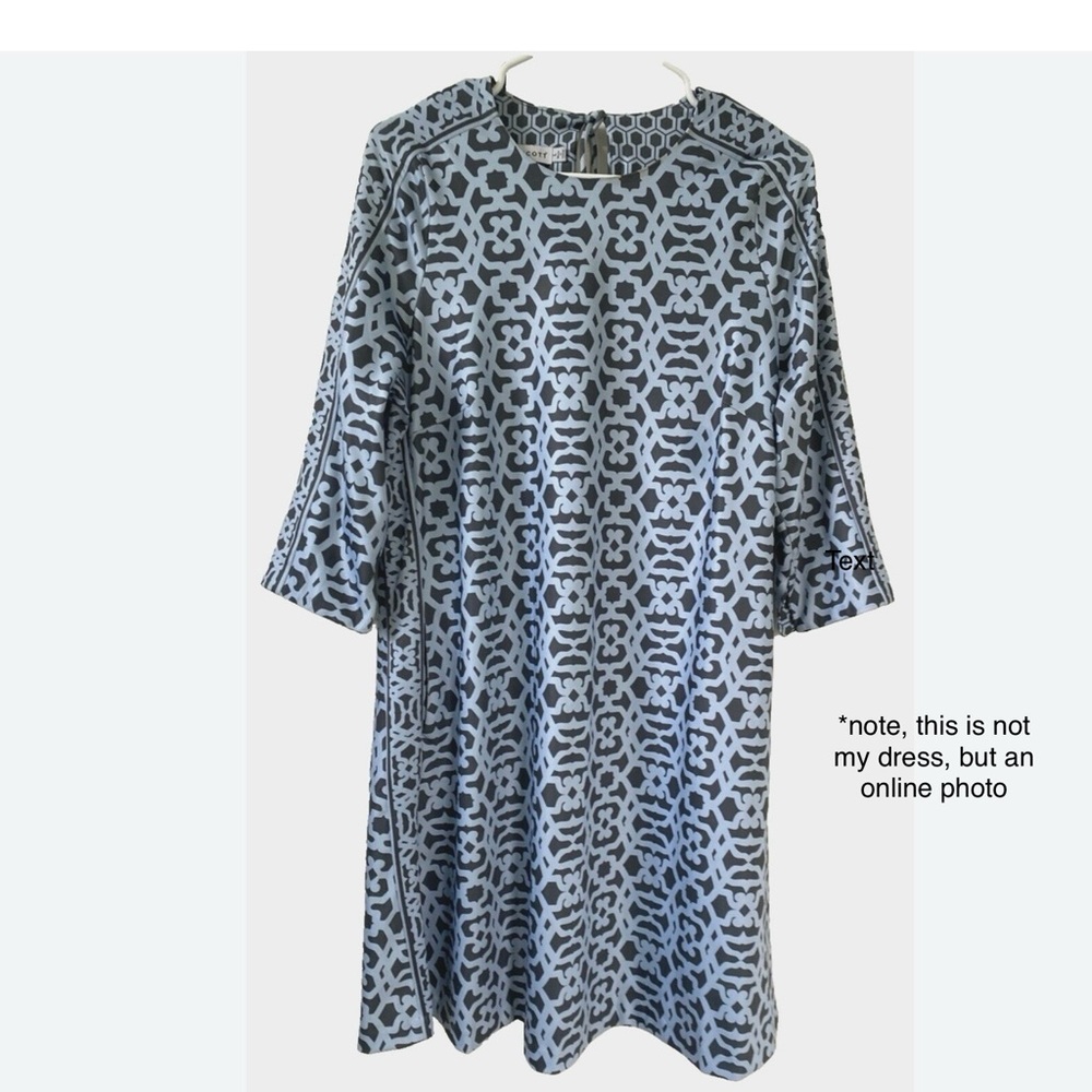 Most comfortable dress you will ever wear! Gretchen Scott, A-line shift dress.